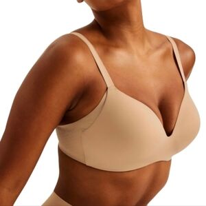 Knix WingWoman Contour Bra Size 6 32-34 DD-F Nude